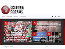 Tablet Screenshot of leituraglobal.org